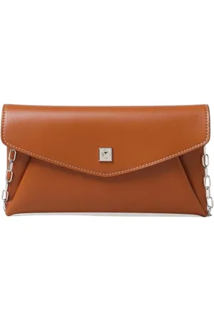 Max Mara Femme, Sacs, Brun, Taille: ONE Size Sac Bandoulière en Cuir Camel