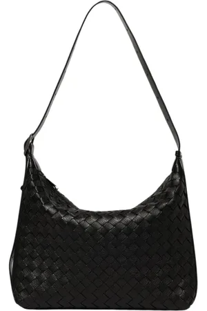 Bottega Veneta Femme, Sacs, Noir, Taille: ONE Size Sac en Cuir Intrecciato Noir