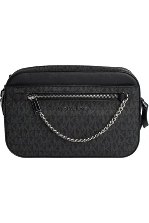 Michael Kors Femme, Sacs, Noir, Taille: ONE Size Sac bandoulière à logo imprimé