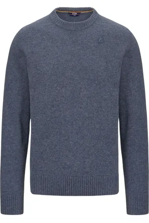 K-Way Homme, Pulls, Gris, Taille: L Pull Tricoté Vert Gris