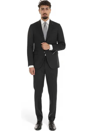 Michael Kors Homme, Costumes, Gris, Taille: XL Costume classique en laine à 2 boutons