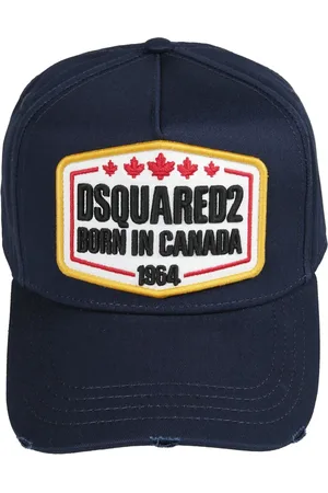 Dsquared2 Homme, Accessoires, Bleu, Taille: ONE Size Chapeau Élégant pour Hommes et Femmes