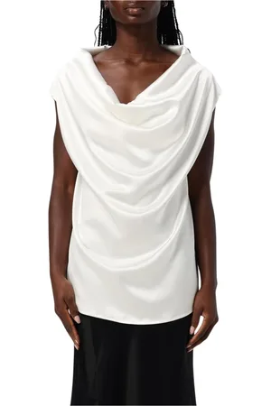 Kiton Femme, Blouses et Chemises, Blanc, Taille: 38 FR Chemisier en Soie Blanc
