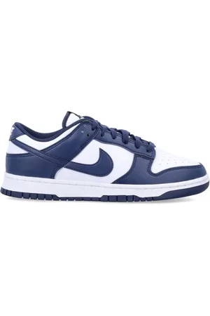 Nike Homme, Chaussures, Bleu, Taille: 42 EU Retro Low Dunk Baskets