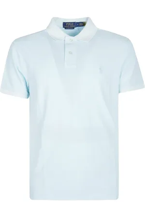 Ralph Lauren Homme, Tops, Bleu, Taille: S Polo Classique