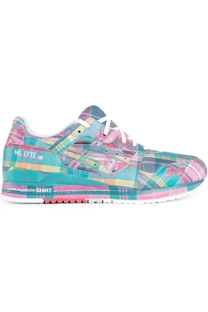 Comme des Garçons Homme, Chaussures, Vert, Taille: 40 2/3 EU Baskets Multicolores Collaboration Fermeture À Lacets