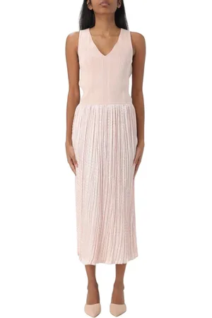 HUGO BOSS Femme, Robes, Rose, Taille: 42 FR Robe Rose Boss Femme Élégante Midi