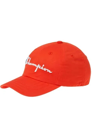 Champion Unisex, Accessoires, Rouge, Taille: ONE Size Casquette Rouge avec Logo