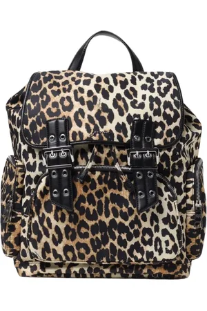 Ganni Femme, Sacs, Multicolore, Taille: ONE Size Sac à dos Multicolore Élégant