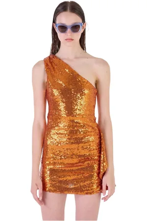 Silvian Heach Femme, Robes, , Taille: 40 FR Robe à paillettes une épaule