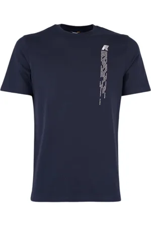 K-Way Homme, Tops, Bleu, Taille: M Bleu Profondeur T-shirt Jersey à Manches Courtes