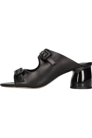 Emanuélle vee Femme, Chaussures, Noir, Taille: 39 EU Sandales Noires