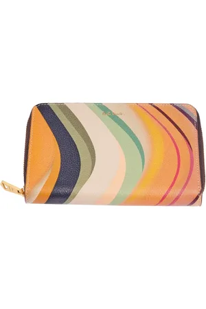 Paul Smith Femme, Accessoires, Multicolore, Taille: ONE Size Portefeuille Dusky Swirl à fermeture éclair