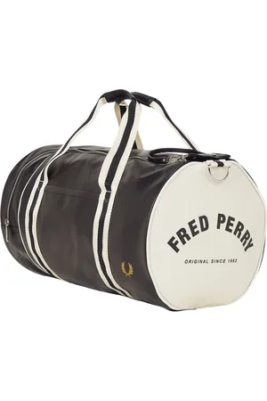 Fred Perry Homme, Sacs, Noir, Taille: ONE Size Sac Classique Barrel Noir Accessoire
