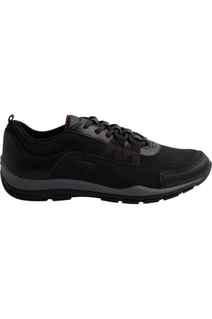 Geox Femme, Chaussures, Noir, Taille: 36 EU Baskets Confortables et Respirantes avec Lacets Élastiques
