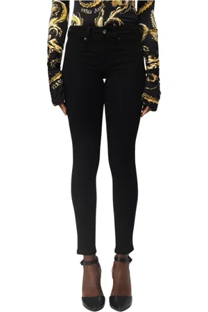 VERSACE Femme, Jeans, Noir, Taille: W29 Jean Skinny Noir pour Femme