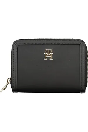 Tommy Hilfiger Femme, Accessoires, Noir, Taille: ONE Size Portefeuille lgant avec fermeture clair et espace de rangement ample