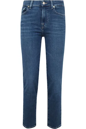 7 for all Mankind Femme, Jeans, Bleu, Taille: W25 Jeans Slim Homme