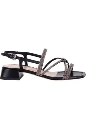 BALDININI Femme, Chaussures, Noir, Taille: 36 EU Sandales Noires pour Femmes