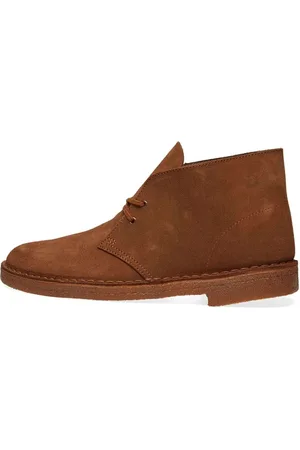 Clarks Homme, Chaussures, Brun, Taille: 43 EU Bottine désert en daim Cola