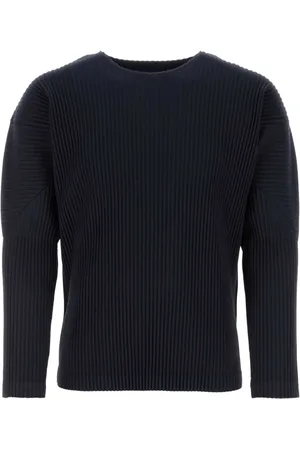Issey Miyake Homme, Tops, Bleu, Taille: L T-Chemises