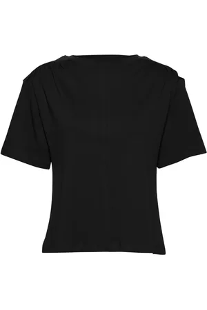Karen by Simonsen Femme, Tops, Noir, Taille: 44 FR Tee Top Épaule Large Météorite