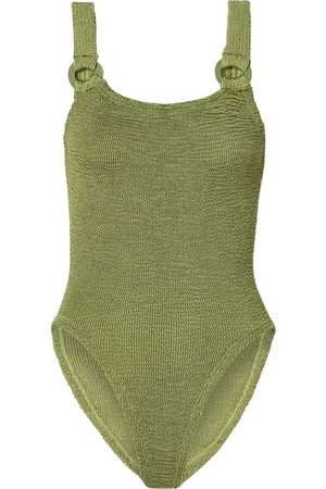 Hunza G Femme, Maillots de bain, Vert, Taille: ONE Size Maillot de bain avec détail d