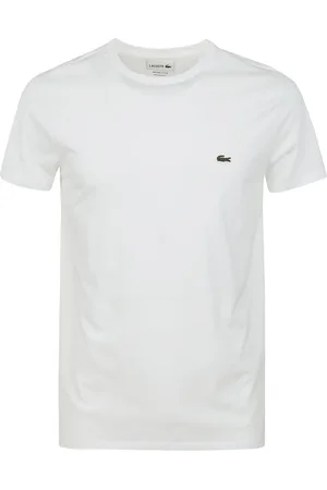 Lacoste Homme, Tops, Blanc, Taille: L T-shirt Blanc Classique