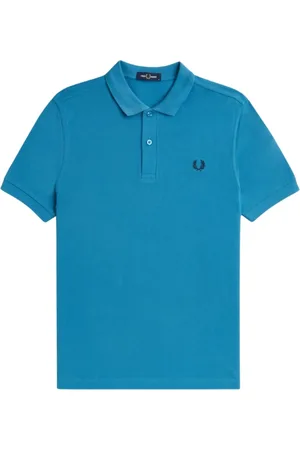 Fred Perry Homme, Tops, Bleu, Taille: M Polo Piqué Bleu
