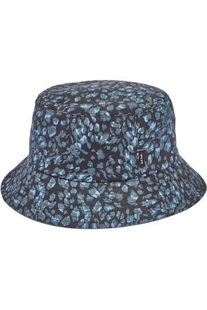 Paul Smith Homme, Accessoires, Multicolore, Taille: S Chapeau Bob Imprimé Léopard Bleu Multi