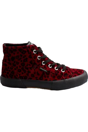 Diesel Femme, Chaussures, Multicolore, Taille: 38 EU Baskets urbaines montantes avec finition en daim