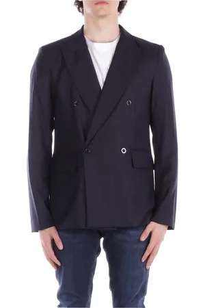 John Richmond Homme, Vestes, Bleu, Taille: S Veste à boutons avec poches latérales