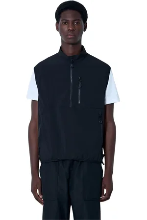 Comme des Garçons Homme, Vestes, Noir, Taille: S Gilet Multi-Poches en Ripstop
