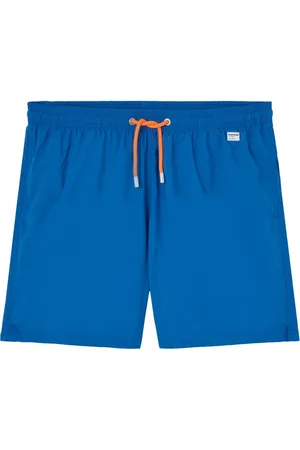 MC2 SAINT BARTH Homme, Maillots de bain, Bleu, Taille: S Vêtements de mer bleus avec cordon orange
