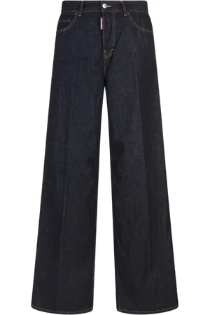Dsquared2 Femme, Pantalons, Bleu, Taille: 34 FR Bleu Amoureux de l