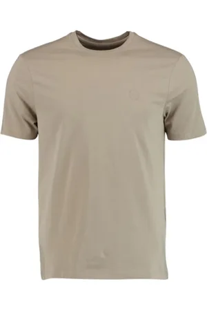 Armani Exchange Homme, Tops, , Taille: S T-shirt en Coton à Col Rond