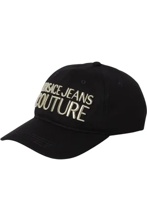 VERSACE Homme, Accessoires, Noir, Taille: ONE Size Casquette de Baseball Noire Accessoire Élégant