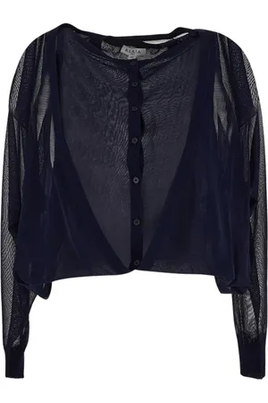 Alaïa Femme, Tops, Noir, Taille: 38 FR Débardeur couvrant les épaules couleur unie