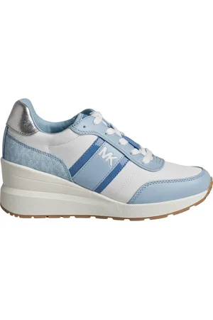 Michael Kors Femme, Chaussures, Bleu, Taille: 36 EU Baskets montantes décontractées pour femmes