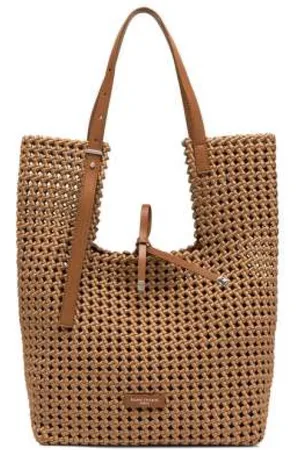 Gianni chiarini Femme, Sacs, Brun, Taille: ONE Size Sac Fourre-Tout Souple Géométrique Nature