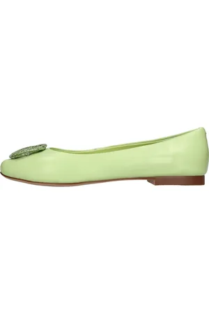 Emanuélle vee Femme, Chaussures, Vert, Taille: 40 EU Chaussures plates Vertes