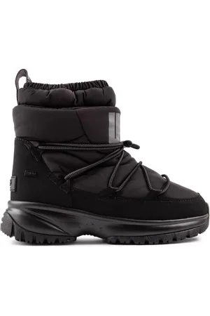 UGG Femme, Chaussures, Noir, Taille: 40 EU Bottes Yose Puffer
