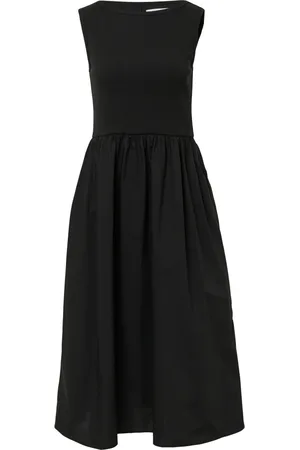 Comma, Femme, Robes, Noir, Taille: 42 FR Robe Élégante