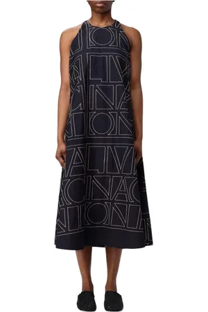LIVIANA CONTI Femme, Robes, Noir, Taille: 36 FR Robe Midi Halter Multicolore
