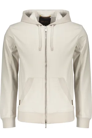 MOORER Homme, Sweatshirts et sweats à capuche, , Taille: M Sweat à capuche ajustable avec poignets côtelés