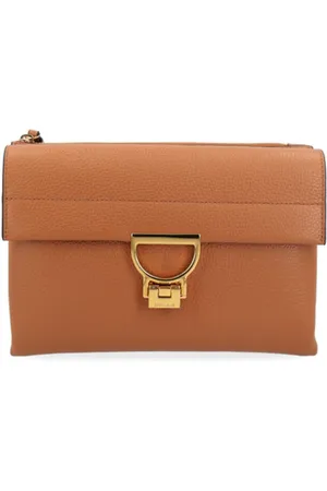 Coccinelle Femme, Sacs, Brun, Taille: ONE Size Sac bandoulière Signature Arlettis