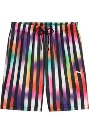 PUMA Homme, Maillots de bain, Multicolore, Taille: S Shorts de sport colorés de la Confédération