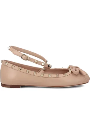 VALENTINO GARAVANI Femme, Chaussures, , Taille: 37 EU Ballerines Rockstud Nappa