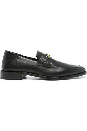 AMIRI Homme, Chaussures, Noir, Taille: 41 EU Chaussures Noires avec Chaîne et Bout Carré