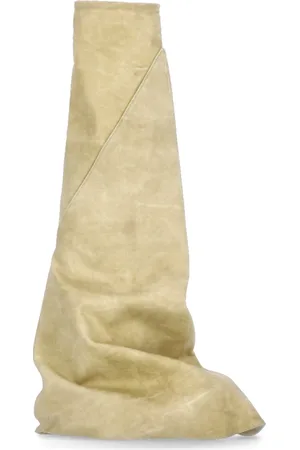 Rick Owens Homme, Chaussures, , Taille: 41 EU Bottes en Coton avec Semelle en Caoutchouc